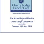 Cherry Lodge Cancer Care AGM 2018