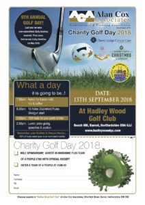 Alan Cox Charity Golf Day 2018 @ Hadley Wood Golf Club | England | United Kingdom