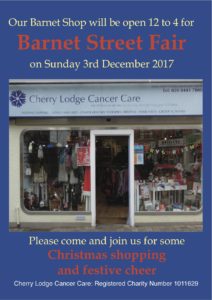 CL Shop open for Barnet Street Fair @ Cherry Lodge Barnet Shop | England | United Kingdom