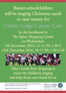 Barnet Schools Carol Singing for Cherry Lodge @ The Spires Shopping Centre | Barnet | England | United Kingdom