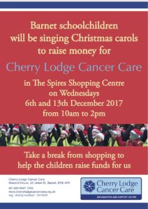 Schoolchildren Singing Carols for Cherry Lodge @ The Spires Shopping Centre | England | United Kingdom