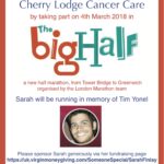 Big Half success - still time to sponsor Sarah!