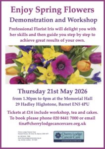 Enjoy Spring Flowers - demonstration and workshop @ Hadley Memorial Hall | England | United Kingdom