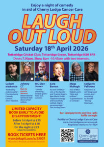 Laugh Out Loud Comedy Night @ Totteridge Cricket Club | England | United Kingdom