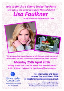 Tea with Lisa Faulkner - SOLD OUT @ Hadley Wood Golf Club | Barnet | United Kingdom
