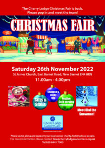 Cherry Lodge Christmas Fair 2022 @ St James Church | England | United Kingdom