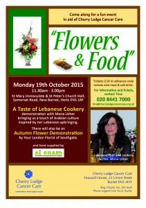 Autumn Flowers and Lebanese Food @ St Mary Immaculate & St Peter's Church Hall | New Barnet | United Kingdom