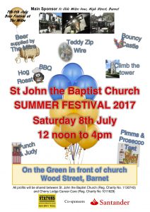 Barnet Church Summer Festival 2017 @ St John the Baptist Church Green | England | United Kingdom