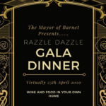 The Mayor of Barnet's Virtual Gala Dinner with Auction and Raffle - a fundraising triumph!