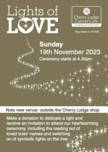 Lights of Love 2023 (ceremony outside the CL shop) @ Outside CL shop | England | United Kingdom