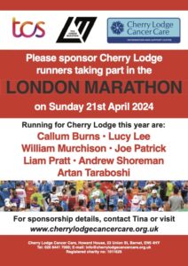 London Marathon 2024 - please support our runners @ London Marathon route