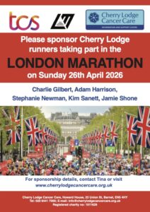 London Marathon 2026 - please support our runners @ London Marathon route
