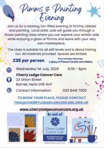 Pimms & Painting Evening @ Howard House, Cherry Lodge Centre | England | United Kingdom