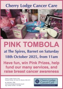 Cherry Lodge 2025 Pink Tombola @ The Spires | England | United Kingdom
