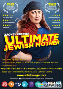 Rachel Creeger: Ultimate Jewish Mother @ King of Prussia | England | United Kingdom