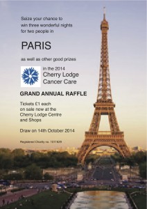 Grand Annual Raffle @ The Cherry Lodge Centre, | Barnet | United Kingdom