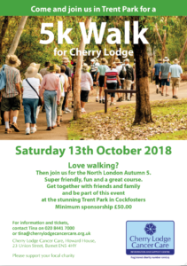Walk 5k for Cherry Lodge @ Trent Park  | United Kingdom