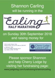 Shannon's Ealing Half Marathon - please sponsor @ Ealing Half Marathon start | England | United Kingdom