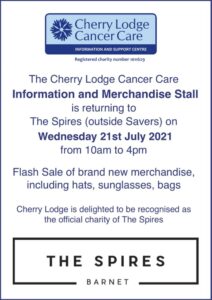 CL Information and Merchandise Stall on 21st July @ The Spires | England | United Kingdom