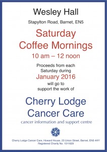 Coffee mornings for Cherry Lodge @ Barnet | United Kingdom