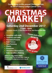 Cherry Lodge Christmas Market 2017 @ St James Church | London | England | United Kingdom