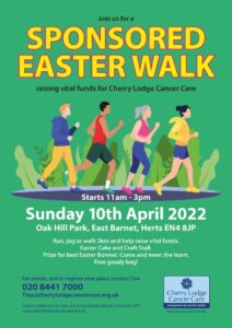 Sponsored Easter Walk @ Oakhill Park | London | England | United Kingdom